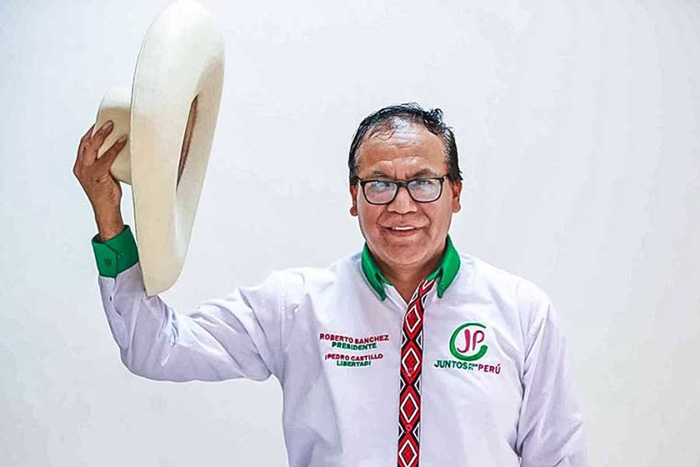 Roberto Sánchez llega a Abancay para encabezar mitin en Tamburco